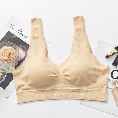 Sportisks krūšturis sievietei liela izmēra bezšuvju augšdaļas sieviešu fitnesa krūšturi, sporta zāle, skriešanas joga, modes apakšveļa bez vadiem.