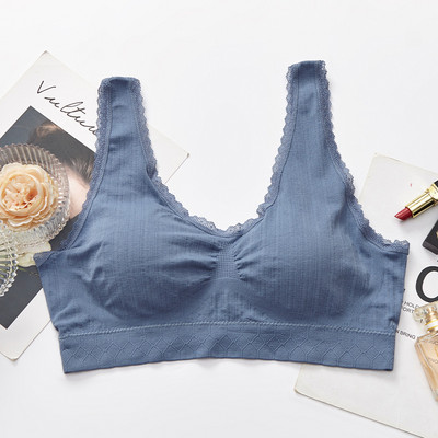 Sportisks krūšturis sievietei liela izmēra bezšuvju augšdaļas sieviešu fitnesa krūšturi, sporta zāle, skriešanas joga, modes apakšveļa bez vadiem.