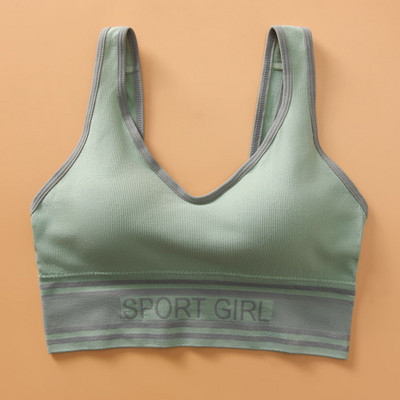 Γυναικείο σουτιέν γυμναστικής Top Unwired Gym Top Yoga Bralette Sports bh Push Up Εσώρουχα για Γυναικεία Tank Top σουτιέν χωρίς κόκαλα