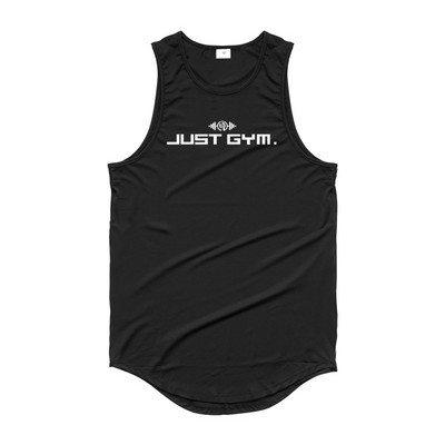 Meeste spordijõusaali tanktop suvine hingav võrk, varrukateta ümara kaelusega ühevärvilised topid Jooksu-treeningtopid meeste rõivad