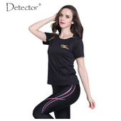 Ανιχνευτής Γυναικείο μπλουζάκι HyperDri Quick Dry Cool Sports Running Fitness Κοντό μανίκι αθλητικό μπλουζάκι