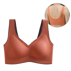 Sportinės liemenėlės moterims Liemenėlė Sport Femme Plus Size 3XL 4XL BH Besiūlė liemenėlė Gym Fitness Top Push Up Bralette Yoga Tube Top