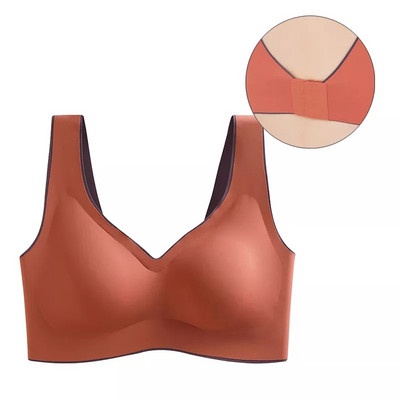 Sportinės liemenėlės moterims Liemenėlė Sport Femme Plus Size 3XL 4XL BH Besiūlė liemenėlė Gym Fitness Top Push Up Bralette Yoga Tube Top