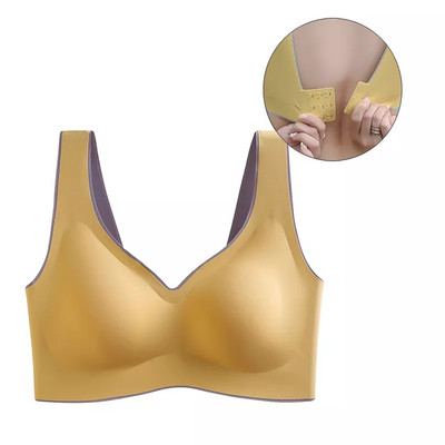 Sportinės liemenėlės moterims Liemenėlė Sport Femme Plus Size 3XL 4XL BH Besiūlė liemenėlė Gym Fitness Top Push Up Bralette Yoga Tube Top