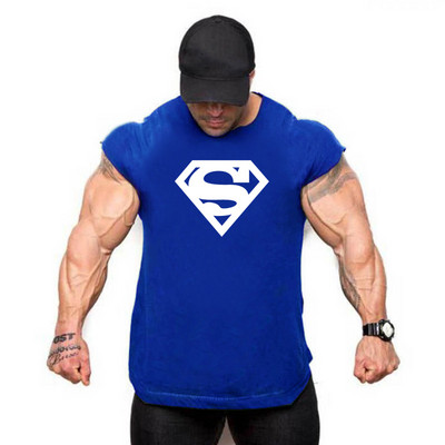 Chemise d'entraînement de musculation et de fitness pour hommes, maillots de sport, chemise de fiber GlaMuscle, haut à la mode,