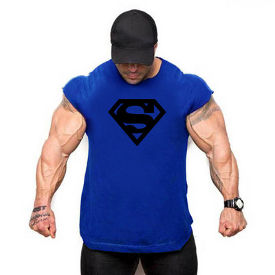 Chemise d'entraînement de musculation et de fitness pour hommes, maillots de sport, chemise de fiber GlaMuscle, haut à la mode,