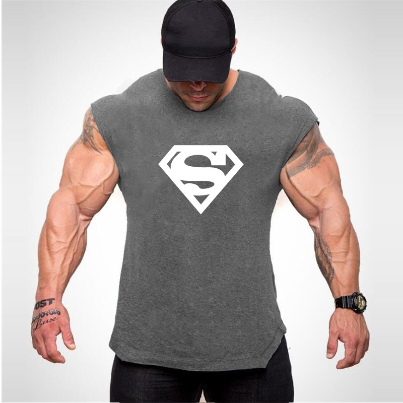 Chemise d'entraînement de musculation et de fitness pour hommes, maillots de sport, chemise de fiber GlaMuscle, haut à la mode,