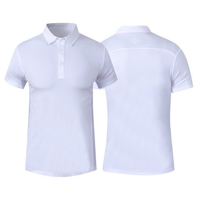 Vīriešu Quick Dry Futbola T-krekls Elpojošs Fitnesa Sporta Krekli Skriešanas trenažieru zāle Ikdienas treniņu polo krekli Vīriešu sporta zāles sporta apģērbs