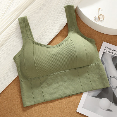 Varrat nélküli sportmelltartók, Push Up felni nélküli női felső melltartó, Running Fitness Beauty Back Yoga melltartó, Légáteresztő hát nélküli sport tornamelltartó