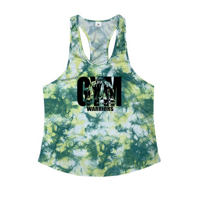 Nyári koreai stílusú márka Férfi futómellény edzőterem Camo ujjatlan ing alkalmi tank férfi sport felsők edzés edzés szinglet