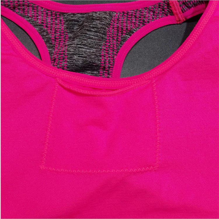 Αθλητικό σουτιέν γιόγκα με επένδυση, γυναικείο σουτιέν γυμναστικής ανθεκτικό στους κραδασμούς, σουτιέν γυμναστικής χωρίς ραφές Κορυφαίο αθλητικό σουτιέν Quick Dry για γυναίκες