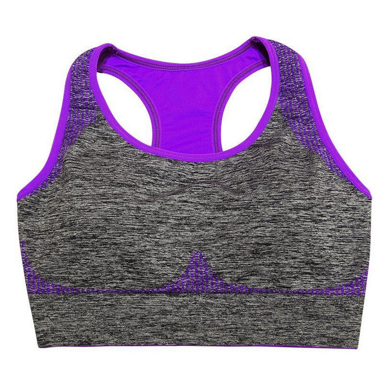 Αθλητικό σουτιέν γιόγκα με επένδυση, γυναικείο σουτιέν γυμναστικής ανθεκτικό στους κραδασμούς, σουτιέν γυμναστικής χωρίς ραφές Κορυφαίο αθλητικό σουτιέν Quick Dry για γυναίκες