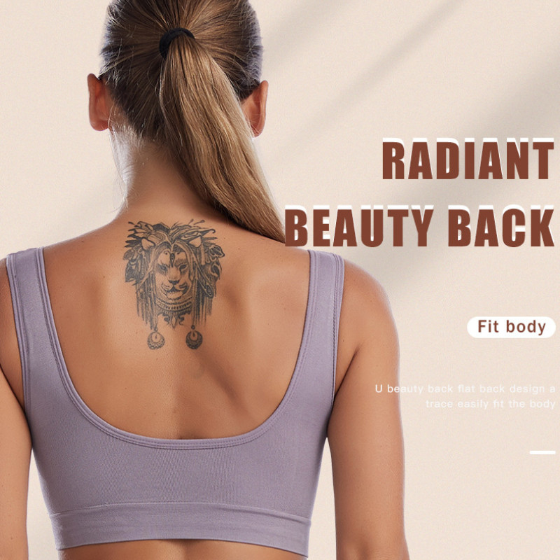Didingo dydžio sportinė liemenėlė 7XL Besiūlė sportinė liemenėlė Moteriška kūno rengybos viršūnėlė jogos liemenėlė taurei AD Black White Running Yoga Gym Crop Top Women