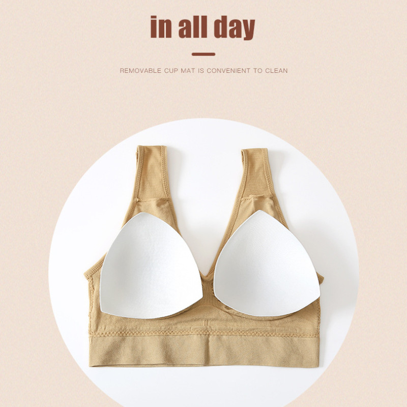 Didingo dydžio sportinė liemenėlė 7XL Besiūlė sportinė liemenėlė Moteriška kūno rengybos viršūnėlė jogos liemenėlė taurei AD Black White Running Yoga Gym Crop Top Women