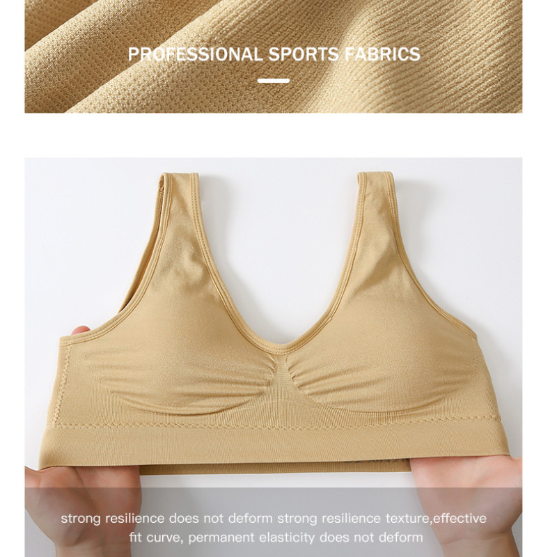 Didingo dydžio sportinė liemenėlė 7XL Besiūlė sportinė liemenėlė Moteriška kūno rengybos viršūnėlė jogos liemenėlė taurei AD Black White Running Yoga Gym Crop Top Women