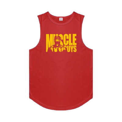 Vīriešu kultūrisms ar tvertni ātri žūstošs vīrietis bez piedurknēm treniņš Skriešanas veste vīriešiem 2022. gada vasara, sporta topi