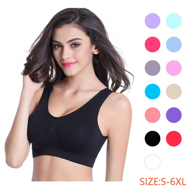 Hollow Out Női Sportmelltartó Fitness Jóga Futómellény Alsónemű Párnázott Crop Tops Fehérnemű Torna felső melltartó S-6XL