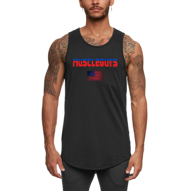 Tornatermi felső férfi fitneszruházat férfi testépítő felsők nyári edzőtermi ruházat férfi hálós, légáteresztő ujjatlan mellény ing