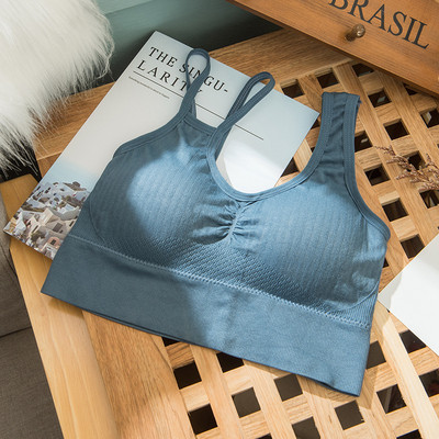 Naiste Tube Naiste Õmblusteta Sport Crop Top Seksikas Rinnahoidja Naiste Tube Tops Home Base Tank Varrukateta Camis Pesu Aluspesu Rinnahoidja