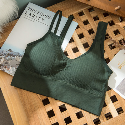 Naiste Tube Naiste Õmblusteta Sport Crop Top Seksikas Rinnahoidja Naiste Tube Tops Home Base Tank Varrukateta Camis Pesu Aluspesu Rinnahoidja