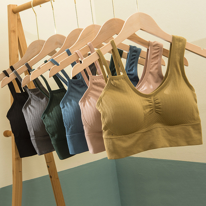 Naiste Tube Naiste Õmblusteta Sport Crop Top Seksikas Rinnahoidja Naiste Tube Tops Home Base Tank Varrukateta Camis Pesu Aluspesu Rinnahoidja