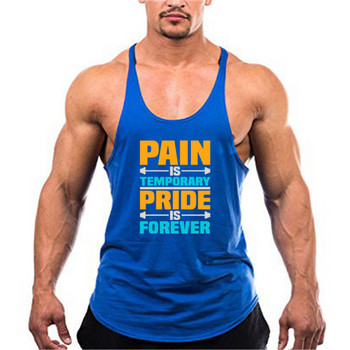 Ανδρικά μπλουζάκια πουκάμισο γυμναστικής φανελάκι εσώρουχο Αμάνικο βαμβακερό ανδρικό σώμα γυμναστικής γυμναστικής ανδρικά αθλητικά ρούχα