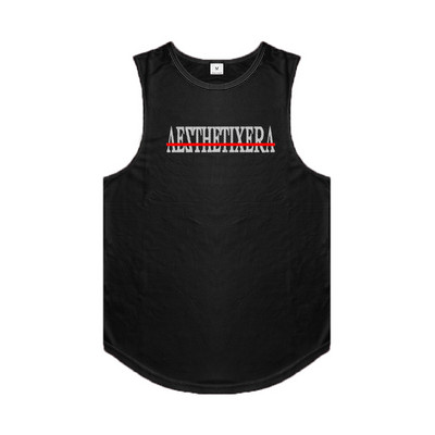 Férfi hálós edzőtermi tornafelső gyorsan száradó testépítő fitnesz izom ujjatlan futómellény Fitness alkalmi sport ing Ruhák