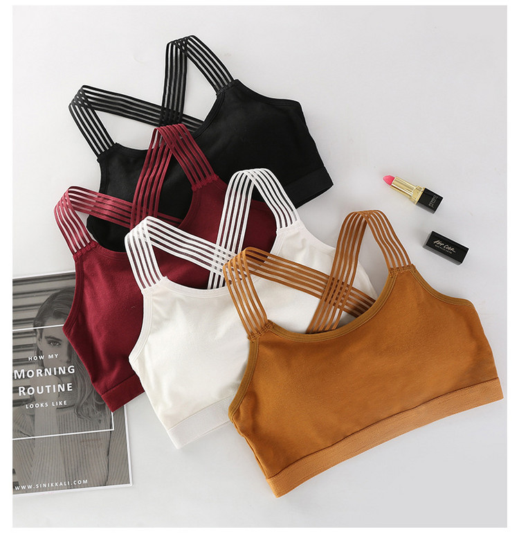 Prsluk za jogu Top sportski grudnjak Sportska odjeća za žene Sportski grudnjak za djevojke Seksi remen za leđa Sportska odjeća za jogu Otporan na udarce Prozračan