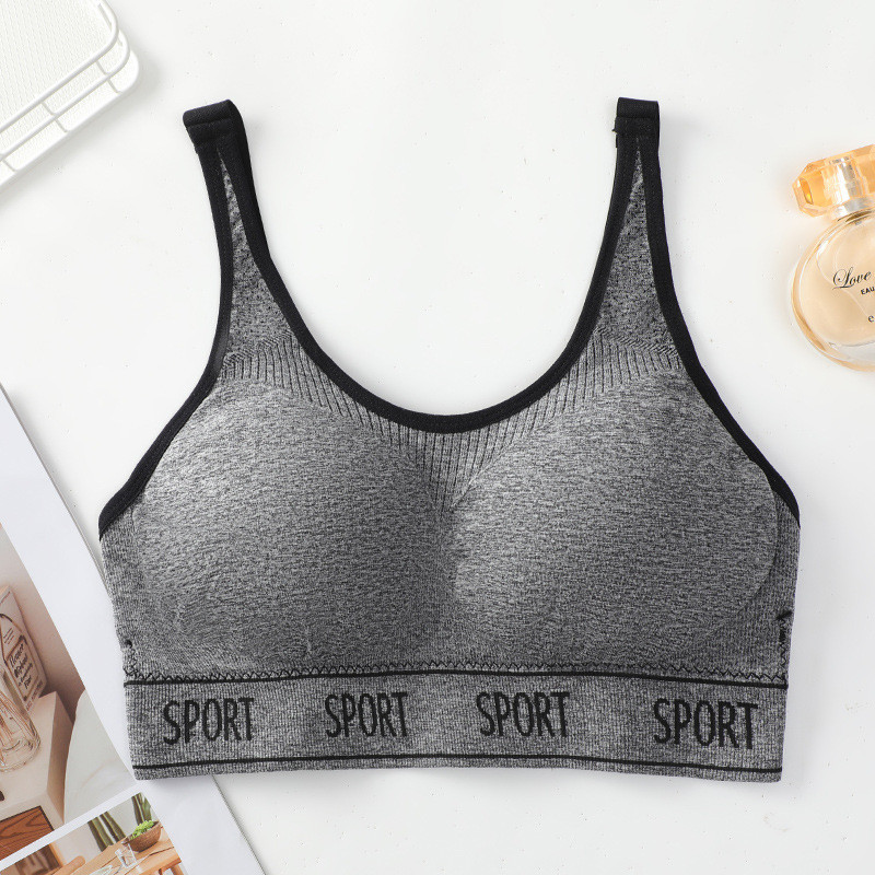 Sieviešu vasaras jauna stila elpojoša iekšējā un ārējā apģērba veste sievietēm bez tērauda gredzena, sporta apakšveļa Sporta krūštura treniņu tops