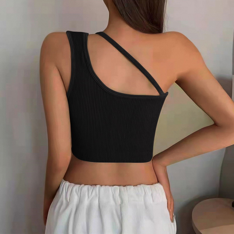 Szexi felső, akasztófelső állítható sportmelltartó, jóga melltartó, fitnesz alvómellény, felni nélküli melltartó, női fehérnemű, vállpántos felső