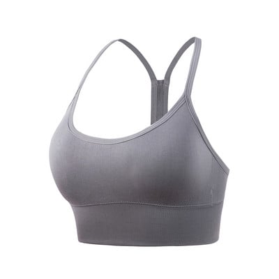 Y-típusú sportmelltartó női nagyméretű Fitness Crop felsők edzés Női jóga alsónemű Hátsó, légáteresztő jóga sportmellény
