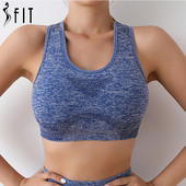 Női sportmelltartók Sportfelső vezeték nélküli melltartó Push-Up melltartó Varrat nélküli fehérnemű Ütésálló jóga melltartó Fitness mellény Gyorsan száradó melltartó