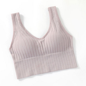 Felső Női Zökkenőmentes Sport Vágott cső felsők Szexi hátsó melltartó Női Home Base mellény Ujjatlan fehérnemű Futó Ütésálló fehérnemű