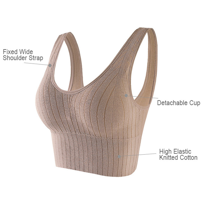 Felső Női Zökkenőmentes Sport Vágott cső felsők Szexi hátsó melltartó Női Home Base mellény Ujjatlan fehérnemű Futó Ütésálló fehérnemű
