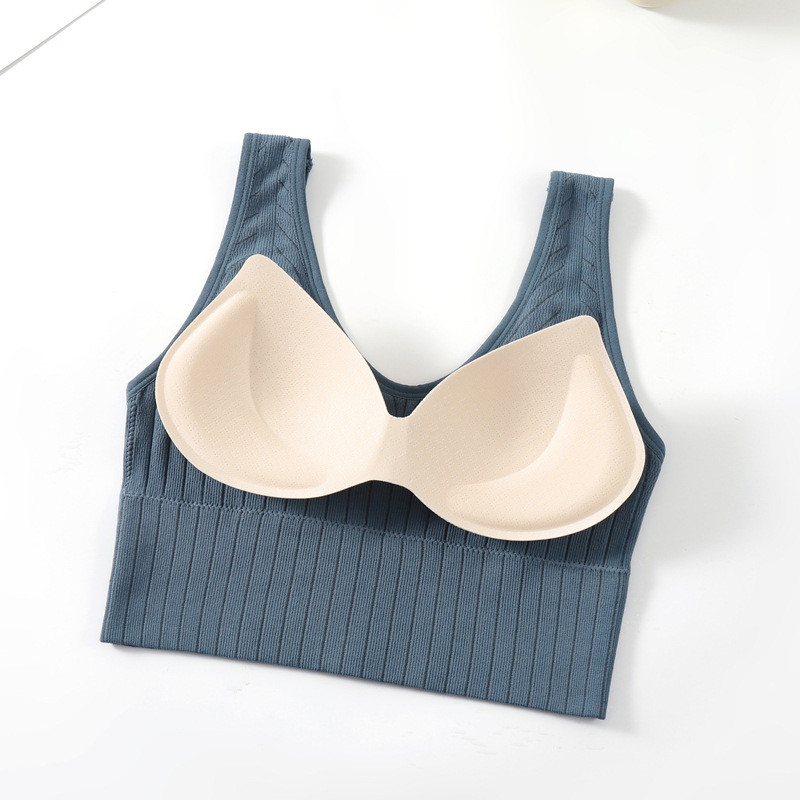 Felső Női Zökkenőmentes Sport Vágott cső felsők Szexi hátsó melltartó Női Home Base mellény Ujjatlan fehérnemű Futó Ütésálló fehérnemű