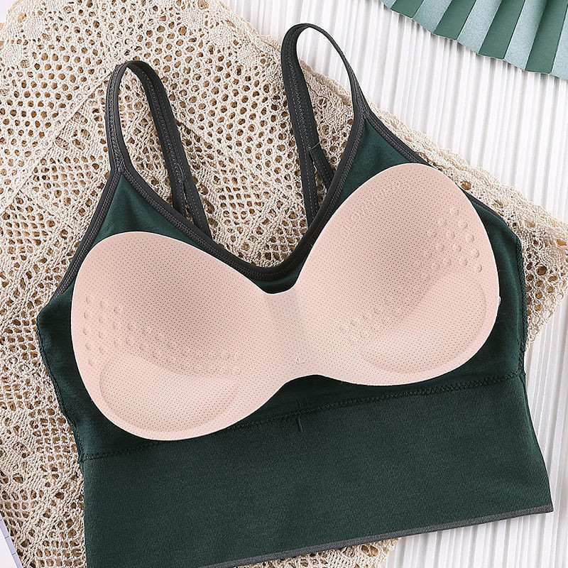 Sporta krūšturi Sieviešu fitnesa skriešanas krūšturi Top Sexy Elpojošs Sudraba jostas Veste Skaistums Atpakaļ savākti Modes Sporta apģērbs