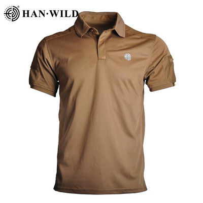 Kültéri férfi harci póló vadászat taktikai airsoft túrapóló Katonai férfi ruházat pólók Munka hadsereg ingek légáteresztő