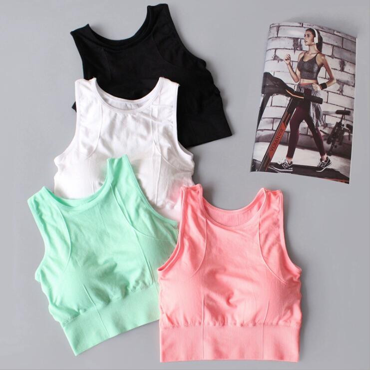 Yomay női keresztpántos hátsó sportmelltartók Camo Fast Dry, rugalmas, ütésálló párnázott edzőmelltartók, fitness jóga sportfelsők