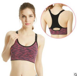 S-5XL Yomay sieviešu sporta krūšturis, profesionālais priekšējais rāvējslēdzējs, skriešanas jogas krūštura veste Push Up Triecienizturīgs Wirefree Crop Top fitnesa krūšturis
