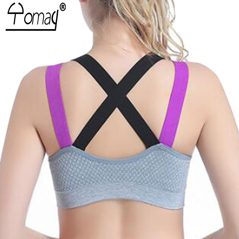 Yomay Sexy Moteriška sportinė liemenėlė be nugaros