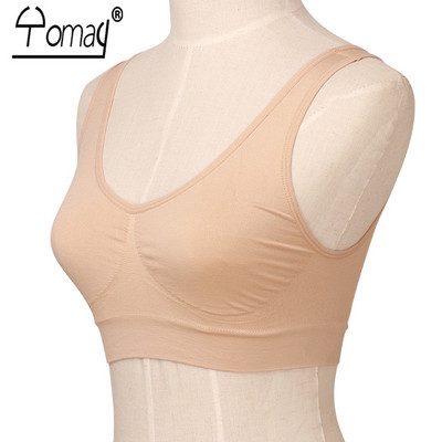 Sieviešu krosa jogas krūšturis, profesionāls triecienizturīgs sporta krūšturis Elpojošs sporta zāles tops Fitness Brassie Apakšveļa Push Up Bez stieples krūšturi