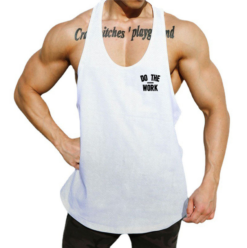 Running Vest Gyms Fitness Training Y-back Tank Top Ανδρικό Bodybuilding Μυϊκά Αμάνικα Μονά Ρούχα γυμναστικής