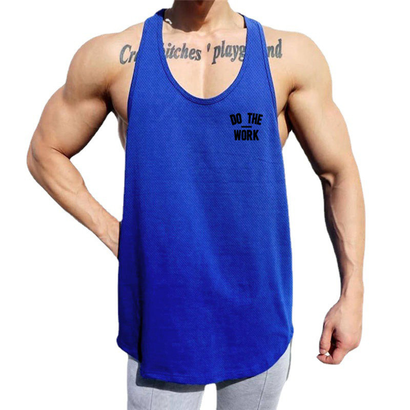 Running Vest Gyms Fitness Training Y-back Tank Top Ανδρικό Bodybuilding Μυϊκά Αμάνικα Μονά Ρούχα γυμναστικής