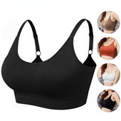Kényelmes zökkenőmentes sportmelltartó női fitnesz felső jóga melltartó kupához AB Running Yoga Gym Crop Top női push up sport melltartó felső
