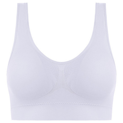 Bymermaids Plus Size Bešavni sportski grudnjak za trčanje Prozračno donje rublje Push up grudnjak Seksi donje rublje bez leđa Fitness joga majice S-4XL