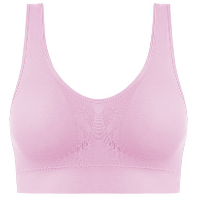 Bymermaids Plus Size Bešavni sportski grudnjak za trčanje Prozračno donje rublje Push up grudnjak Seksi donje rublje bez leđa Fitness joga majice S-4XL