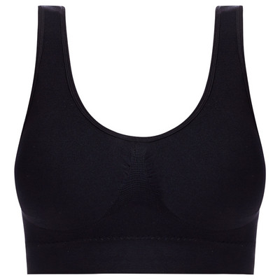 Bymermaids Plus Size Bešavni sportski grudnjak za trčanje Prozračno donje rublje Push up grudnjak Seksi donje rublje bez leđa Fitness joga majice S-4XL