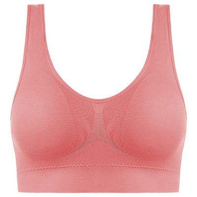 Bymermaids Plus Size Bešavni sportski grudnjak za trčanje Prozračno donje rublje Push up grudnjak Seksi donje rublje bez leđa Fitness joga majice S-4XL