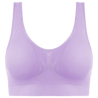 Bymermaids Plus Size Bešavni sportski grudnjak za trčanje Prozračno donje rublje Push up grudnjak Seksi donje rublje bez leđa Fitness joga majice S-4XL