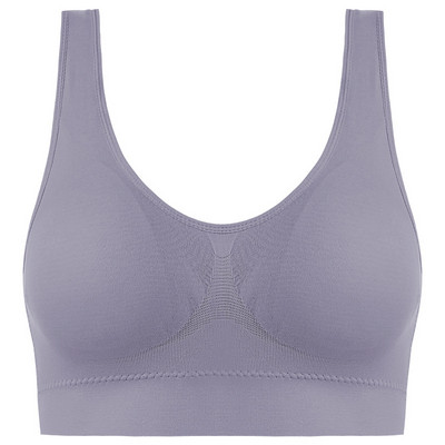 Bymermaids Plus Size Bešavni sportski grudnjak za trčanje Prozračno donje rublje Push up grudnjak Seksi donje rublje bez leđa Fitness joga majice S-4XL